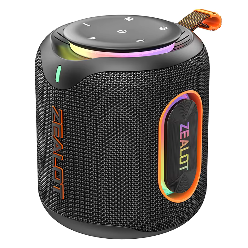 ZEALOT M1 30W Portable for Bluetooth Speaker IPX6 Waterproof with RGB Light - Image 7
