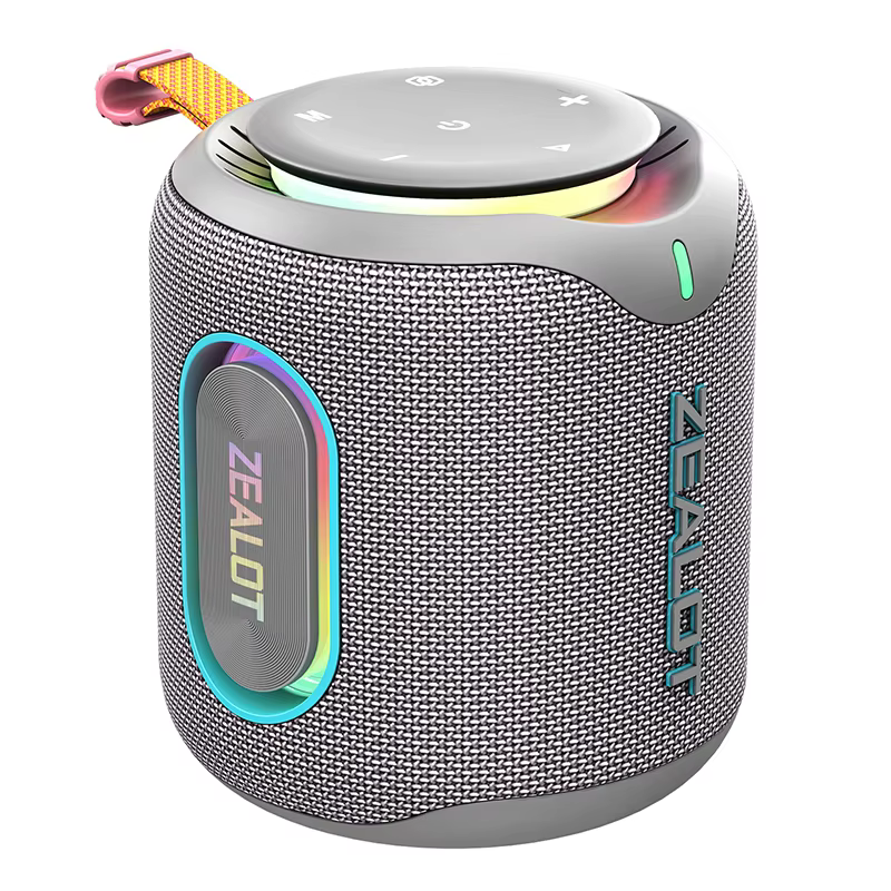 ZEALOT M1 30W Portable for Bluetooth Speaker IPX6 Waterproof with RGB Light - Image 9