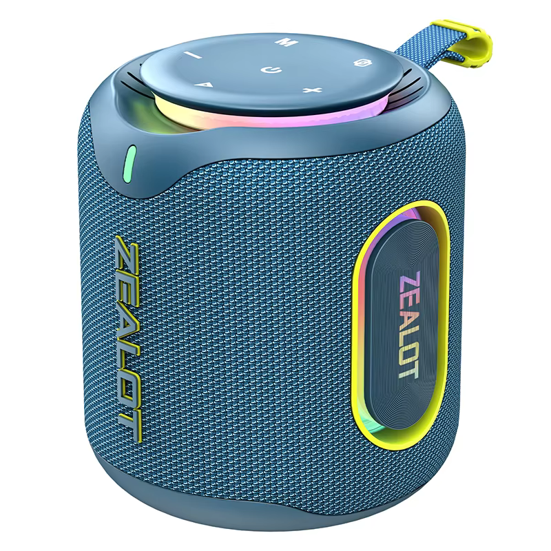 ZEALOT M1 30W Portable for Bluetooth Speaker IPX6 Waterproof with RGB Light - Image 8